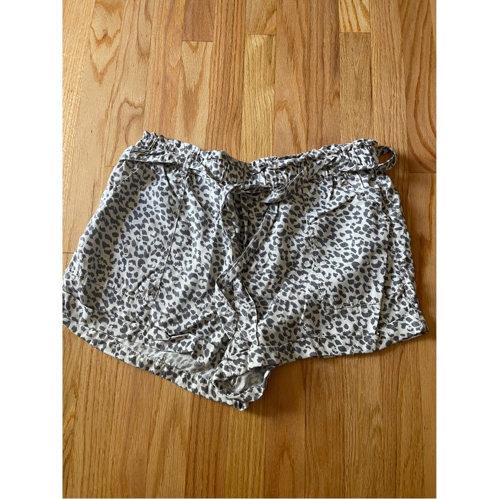 Grey printed shorts